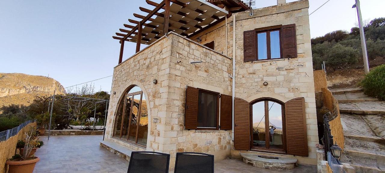 Vasiliki's Residence Amazing View Kíssamos Dış mekan fotoğraf