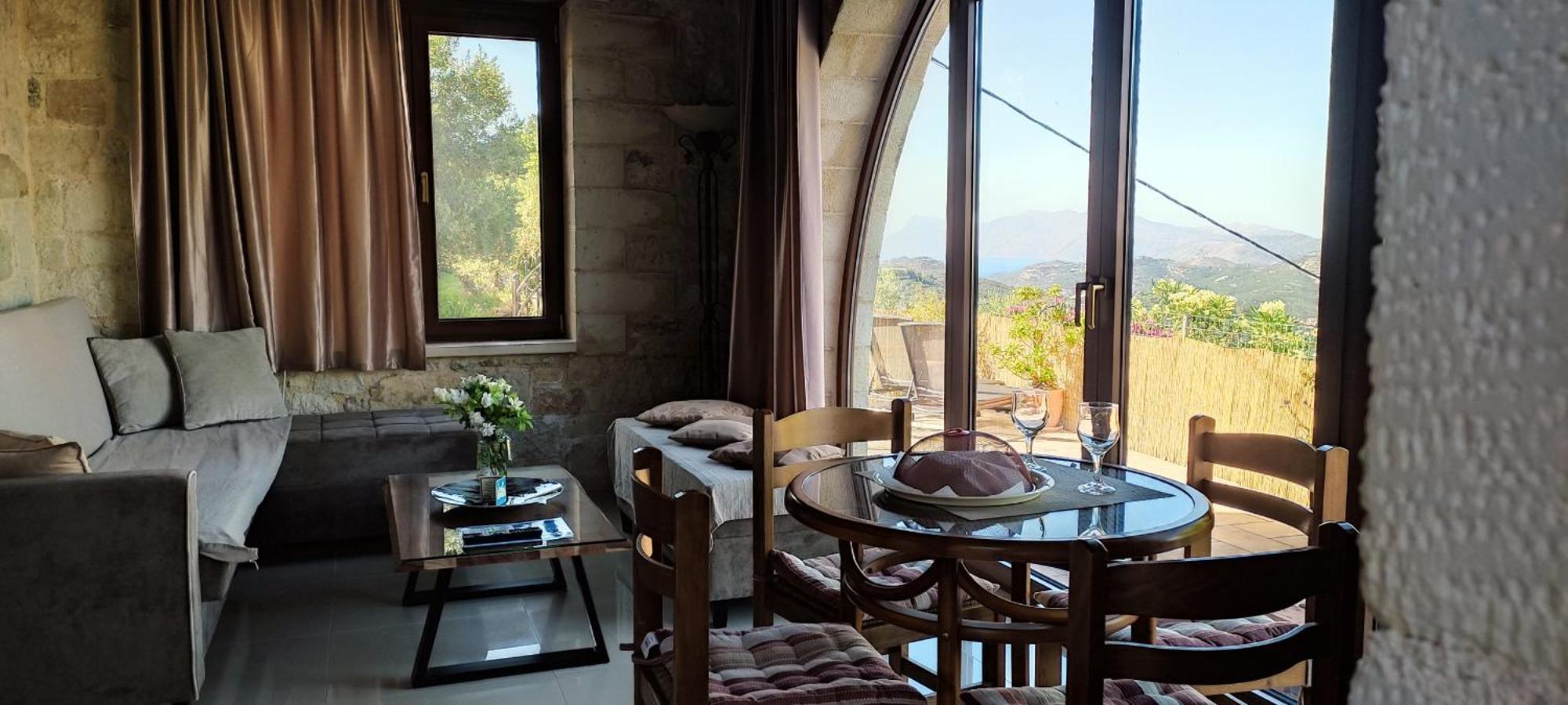 Vasiliki's Residence Amazing View Kíssamos Dış mekan fotoğraf